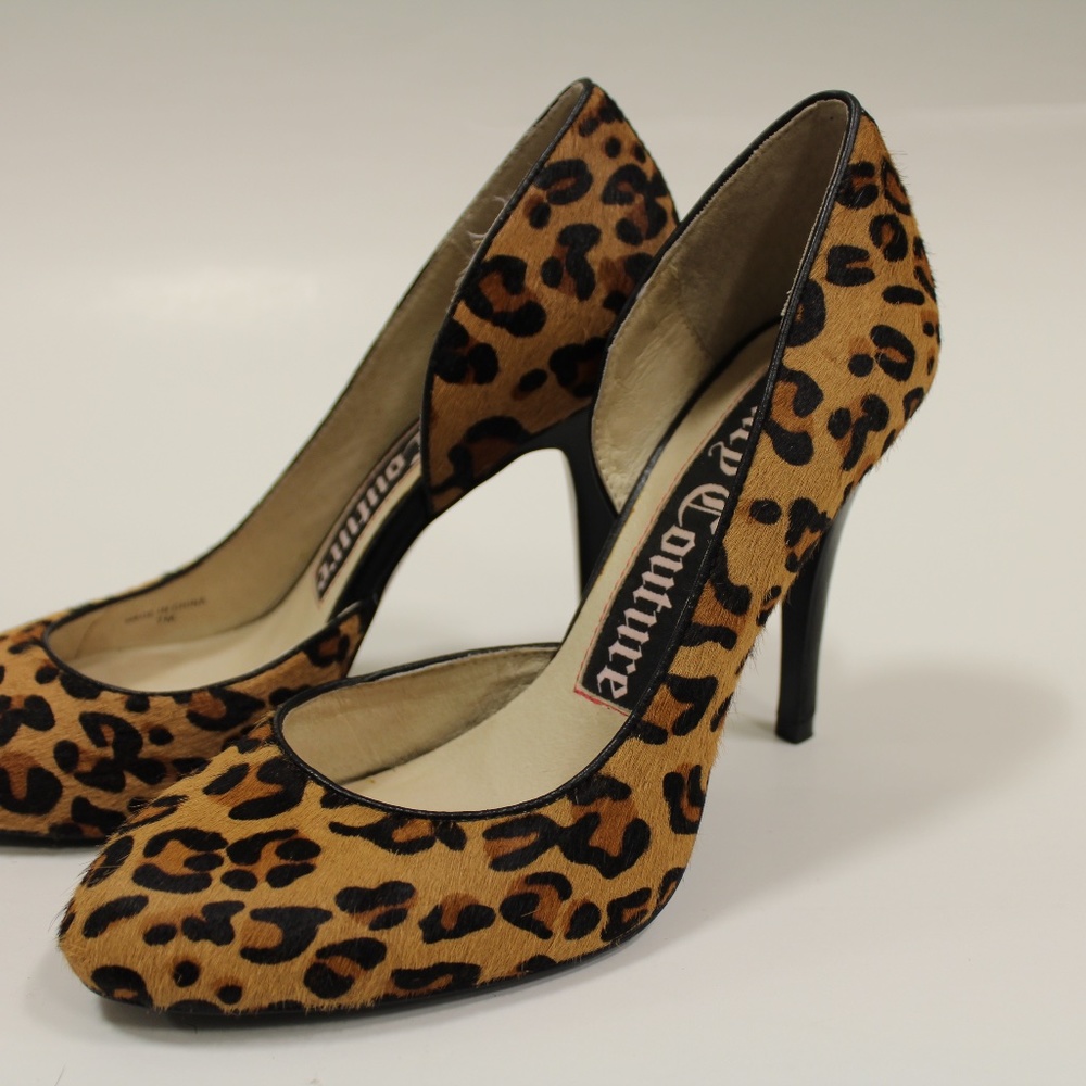 Juicy Couture Leopard Heels